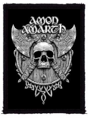 Patch Amon Amarth Skull and Axes (HBG)