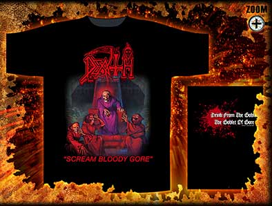 Tricou DEATH - Scream Bloody Gore ST1276