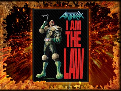 Patch Anthrax - I Am The Law