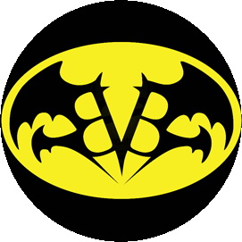 Insigna 2,5 cm BLACK VEIL BRIDES Bat (HBG)