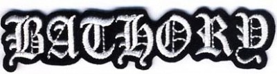 Patch BATHORY Logo (patch de lipit) (EP73)