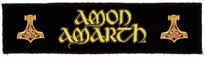 Patch Amon Amarth Logo (superstrip) (HBG)