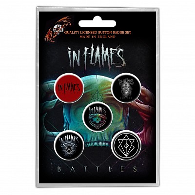 Set 5 insigne IN FLAMES - Battles