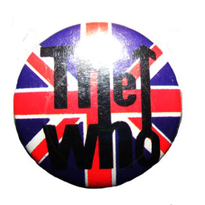 Insigna mica ENGLISH THE WHO