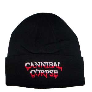 Caciula CANNIBAL CORPSE Logo alb cu rosu (C-VKG)