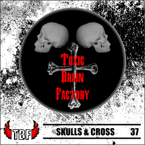 Insigna 37 SKULLS &amp; CROSS