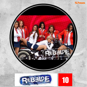 Insigna REBELDE 10