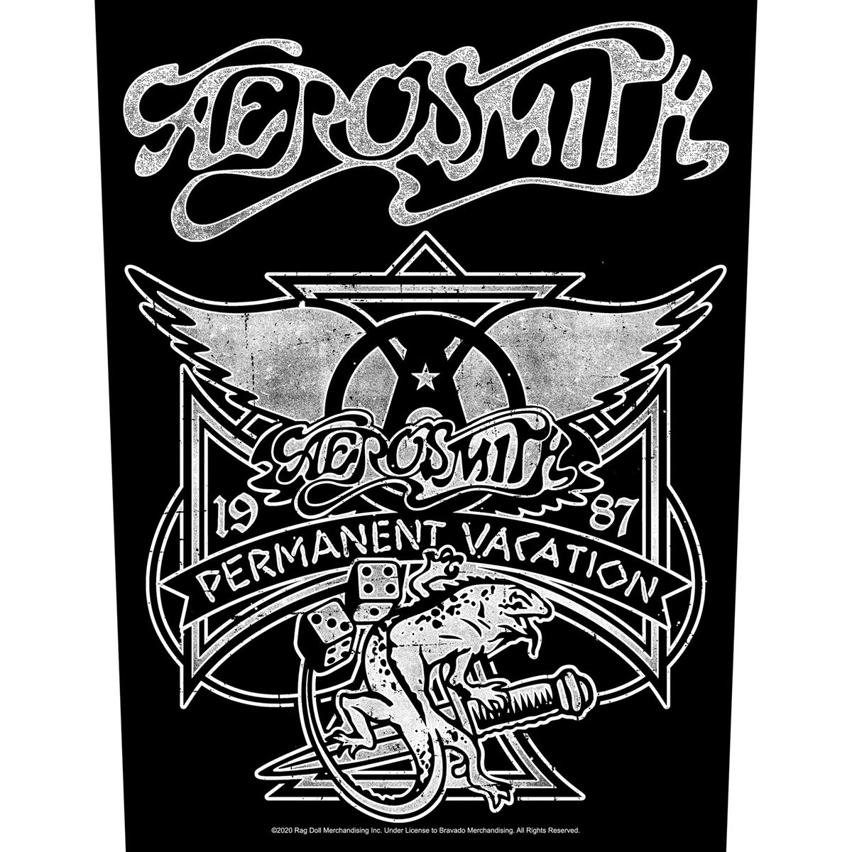 Backpatch AEROSMITH - Permanent Vacantion BP1179