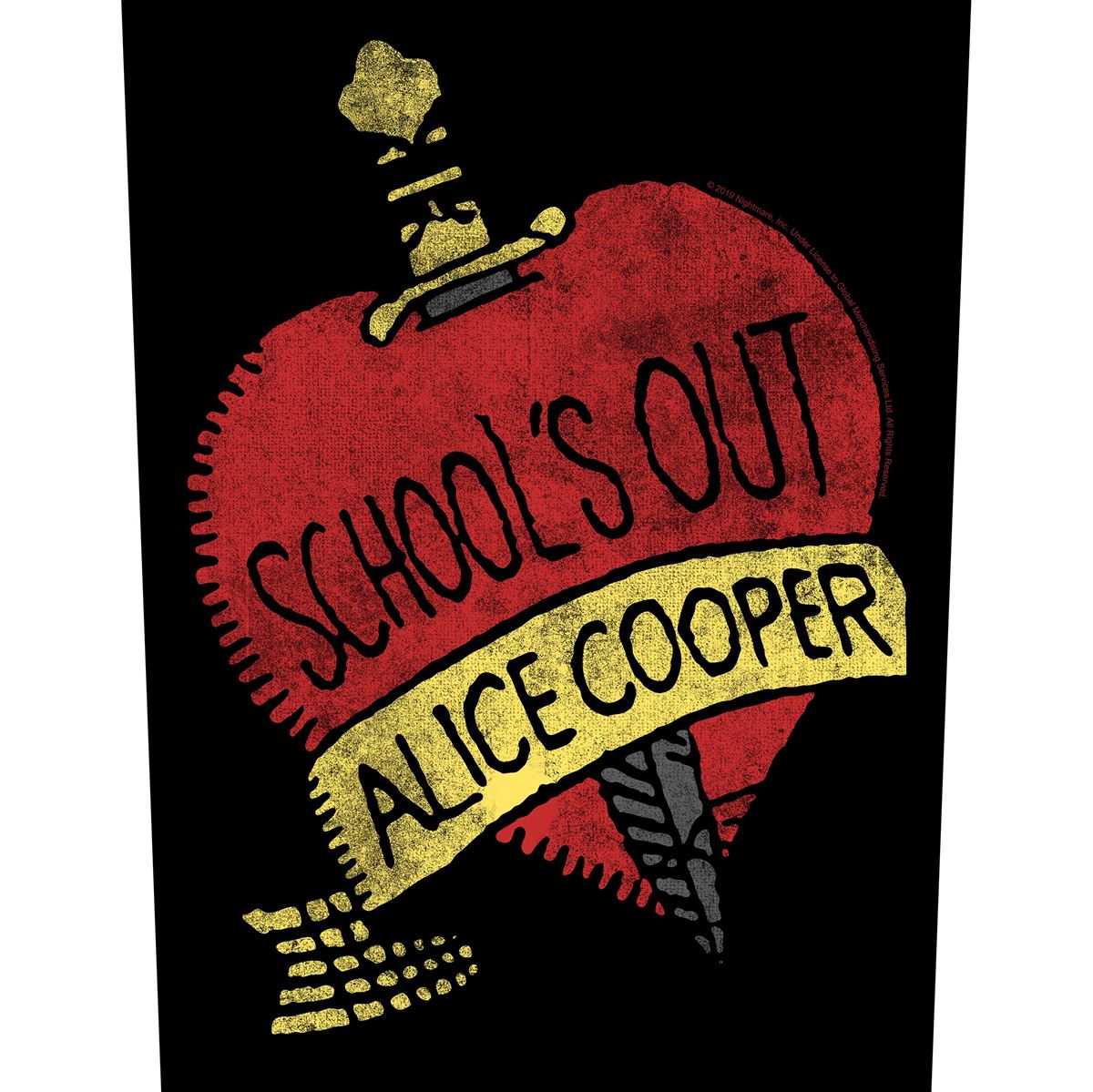 Backpatch ALICE COOPER - School s Out BP1178