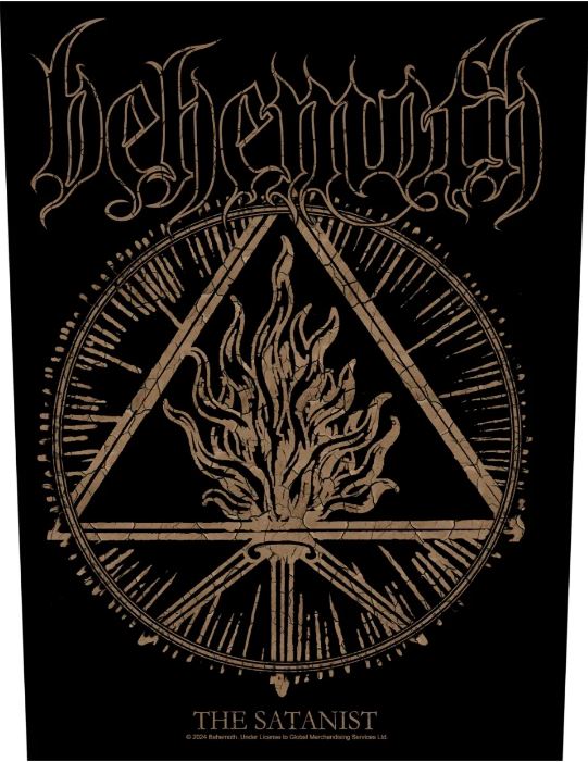 Backpatch BEHEMOTH - THE SATANIST BP1273