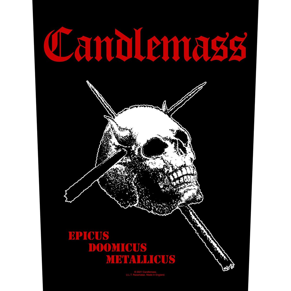 Backpatch CANDLEMASS - Epicus Doomicus Metallicus BP1175