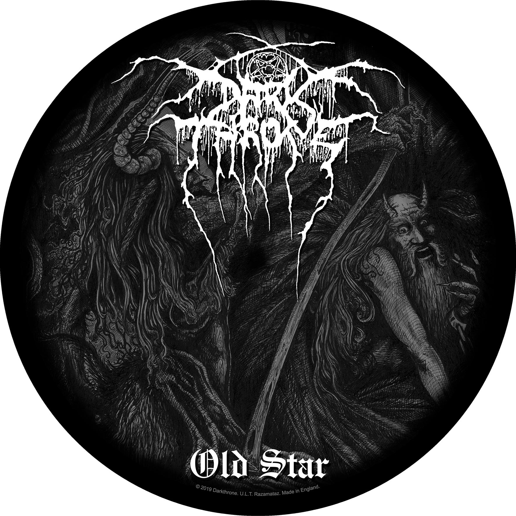 Backpatch DARKTHRONE - Old Star