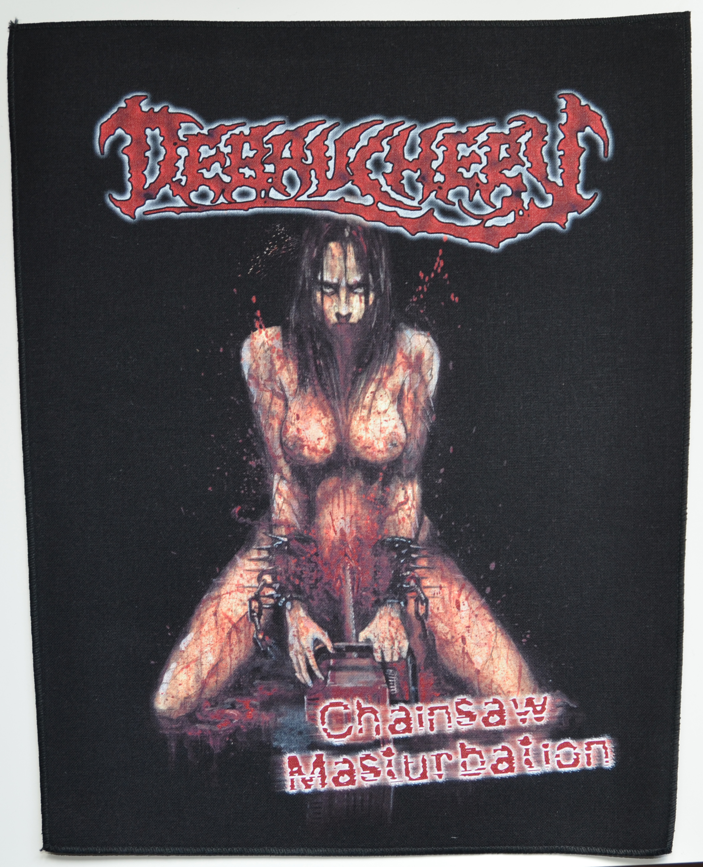 Backpatch DEBAUCHERY Chainsaw Masturbation