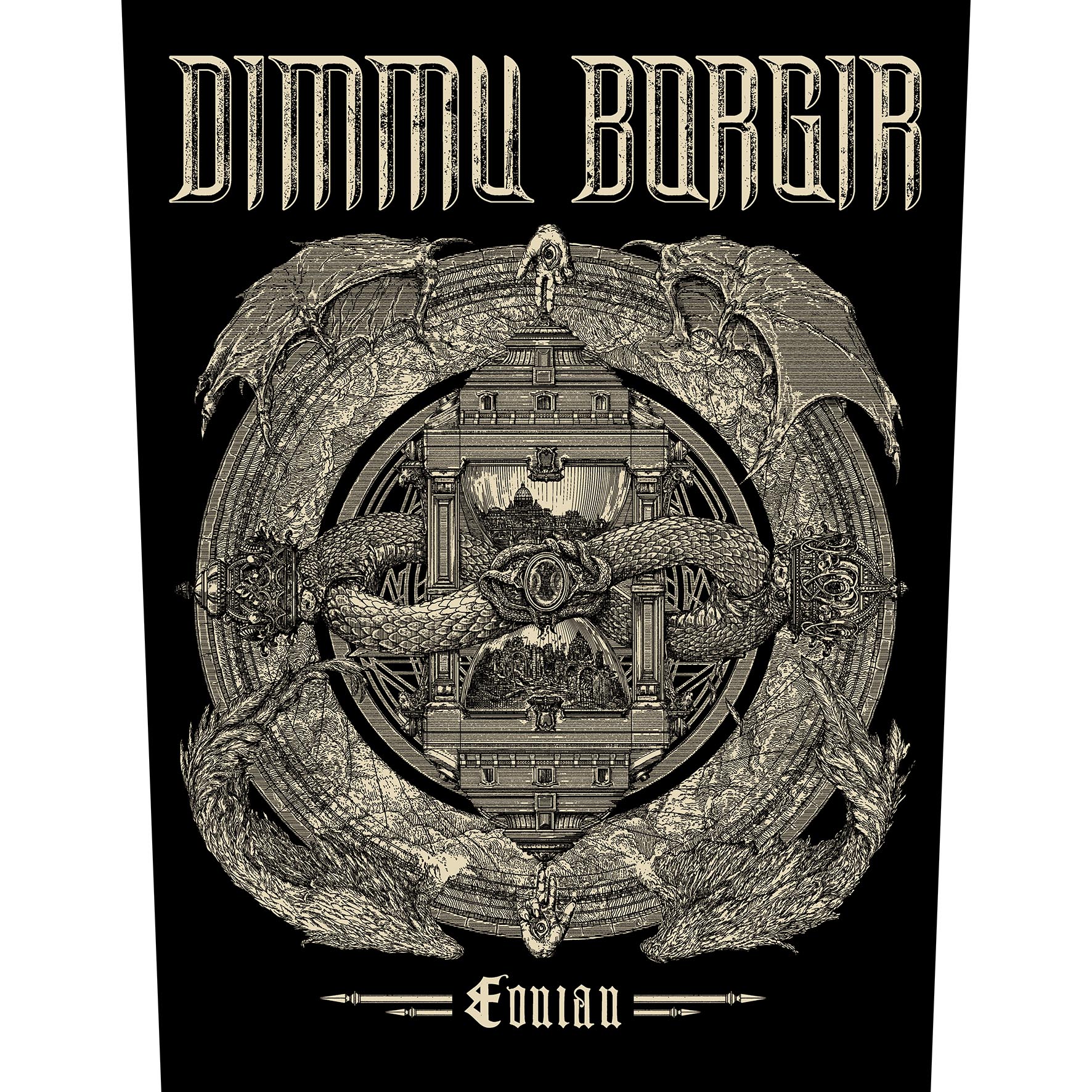 Backpatch DIMMU BORGIR - Eonian (lichidare stoc)