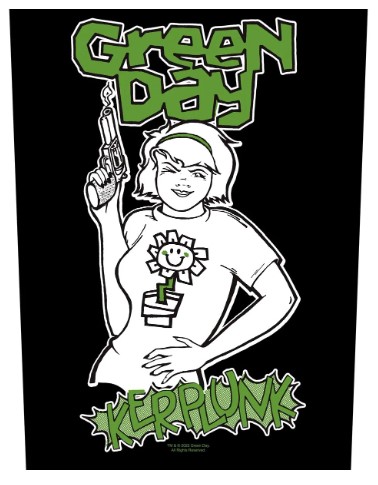 Backpatch GREEN DAY - KERPLUNK BP1217