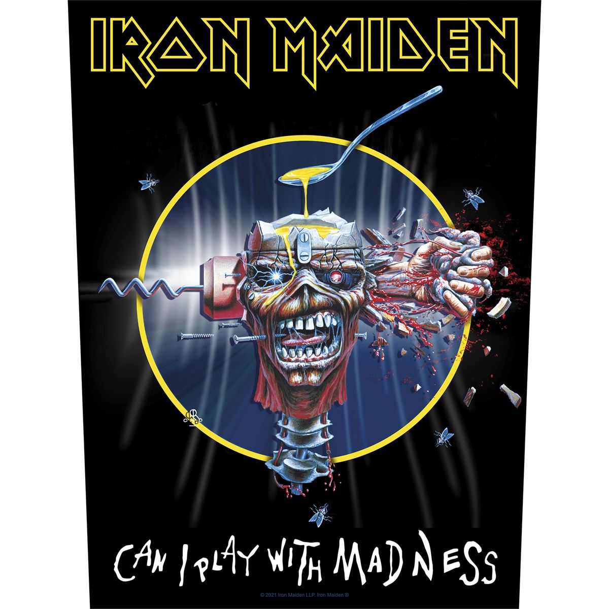 Backpatch IRON MAIDEN - Can I Play With Madness BP1207