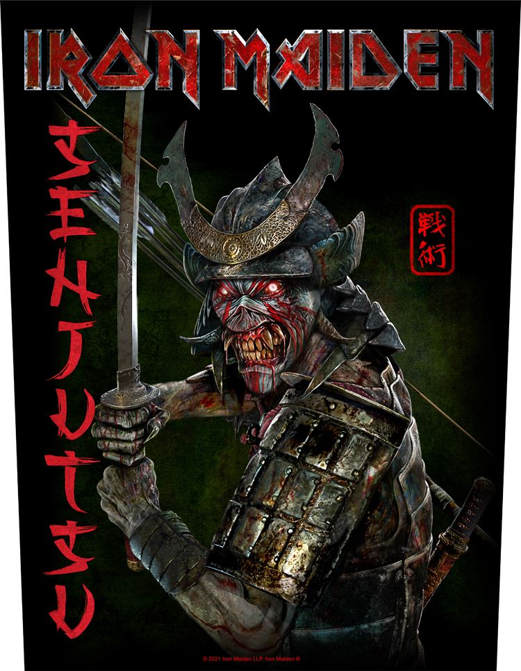 Backpatch IRON MAIDEN - Senjutsu BP1200