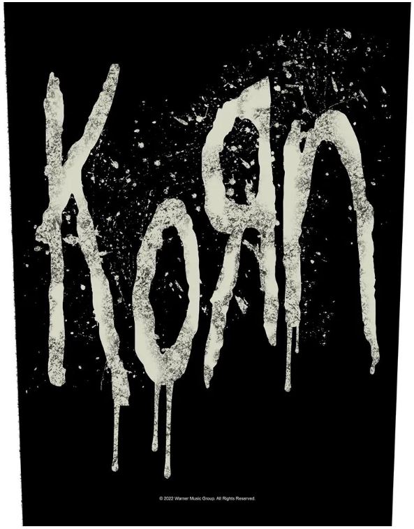 Backpatch Korn - Splatter Logo BP1243