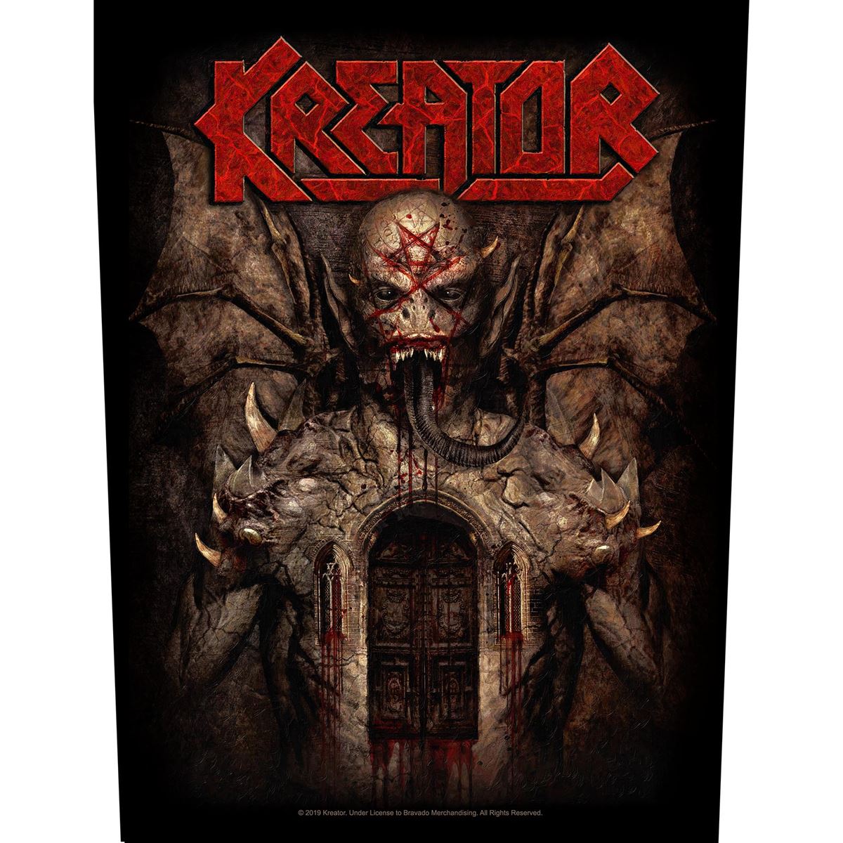 Backpatch KREATOR - God of Violence BP1176