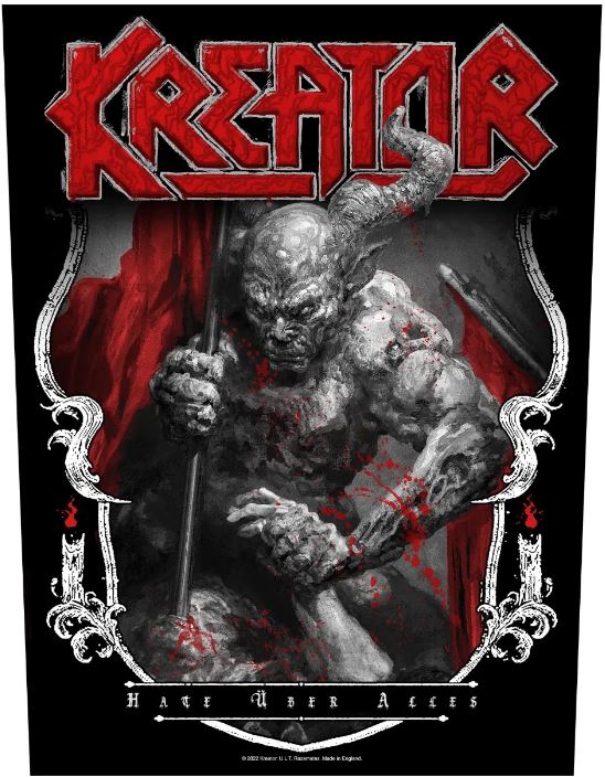 Backpatch KREATOR - HATE UBER ALLES BP1232