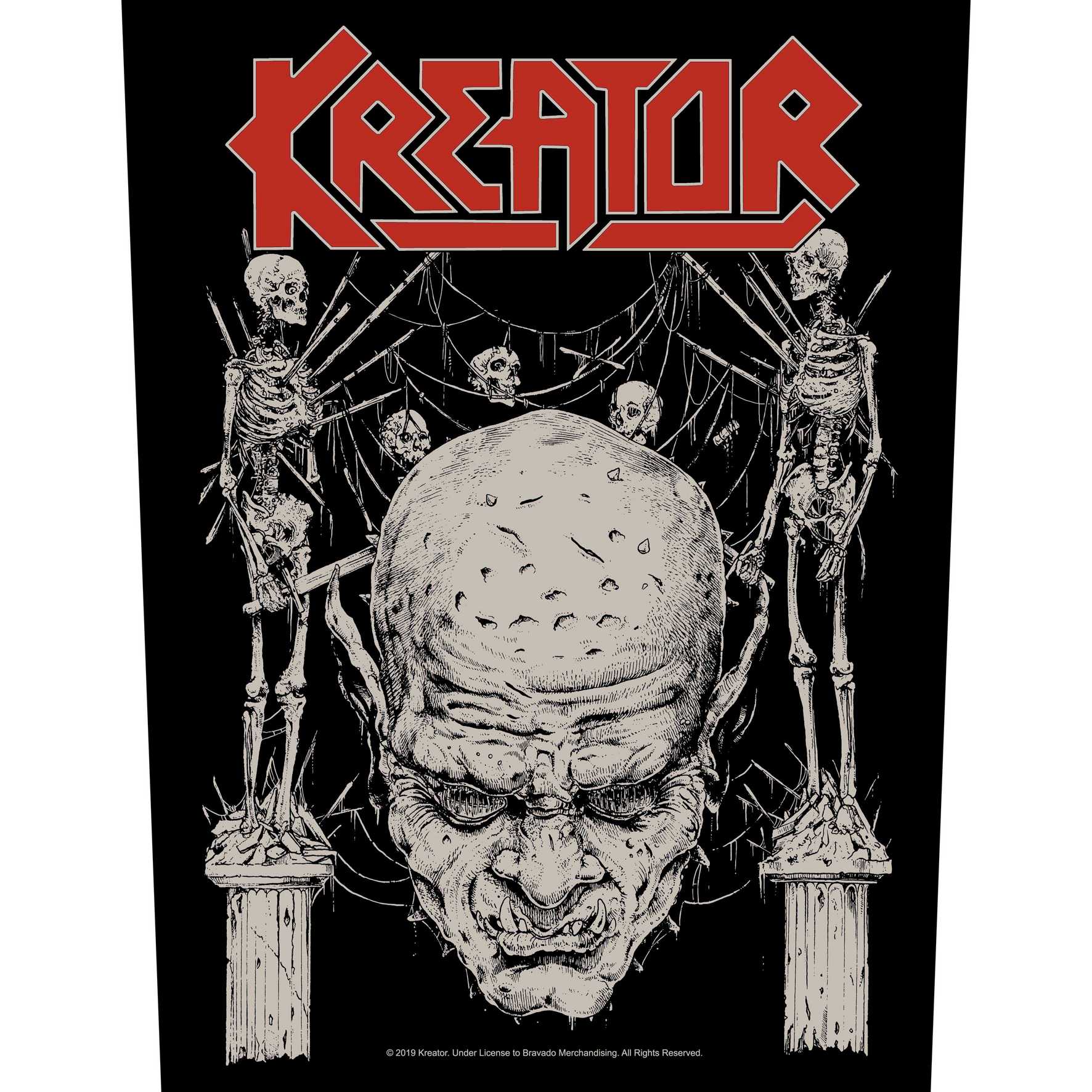 Backpatch KREATOR Skull and Skeletons  BP1171