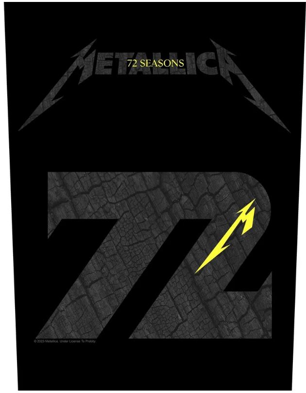 Backpatch Metallica - CHARRED M72