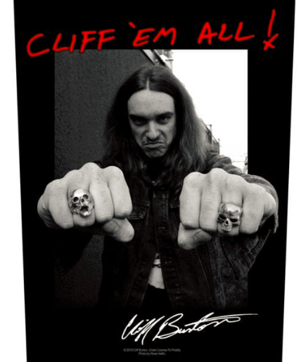 Backpatch Metallica - Cliff em All