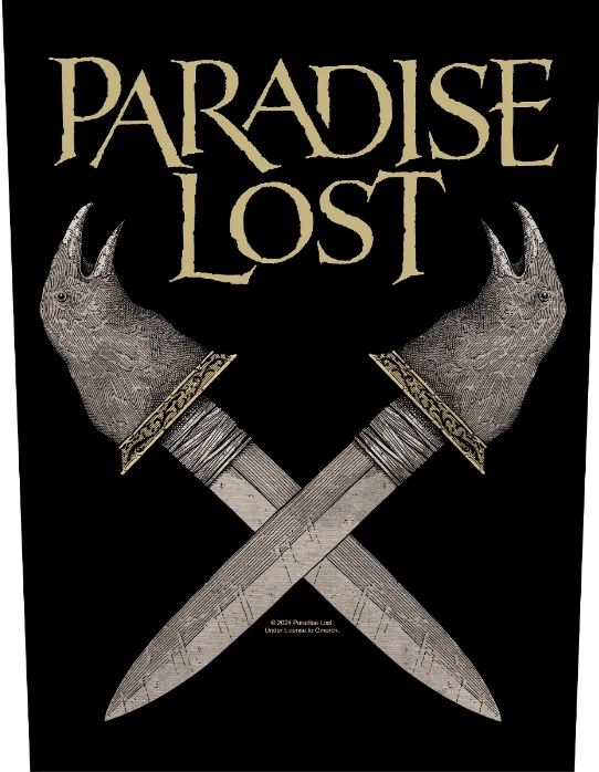 Backpatch PARADISE LOST - OBSIDIAN DAGGER BP1288