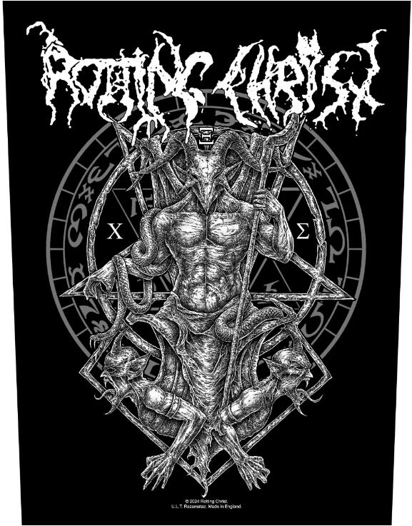 Backpatch ROTTING CHRIST - HELLENIC BLACK METAL