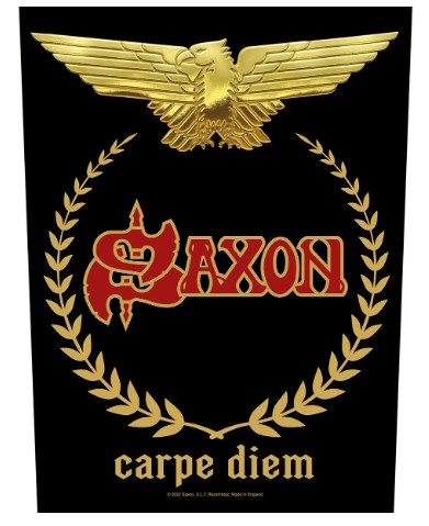 Backpatch SAXON - Carpe Diem BP1213