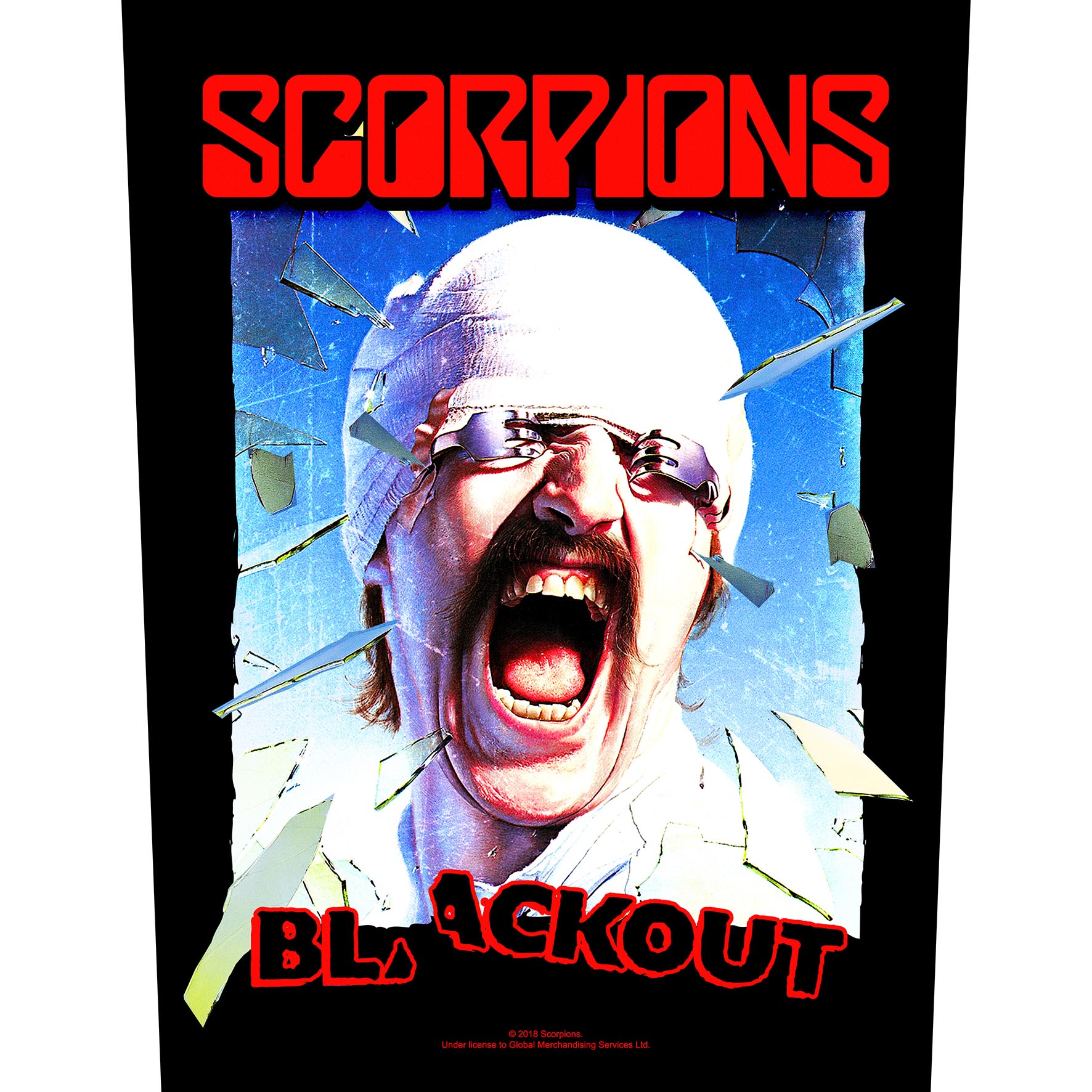 Backpatch SCORPIONS - BlackOut