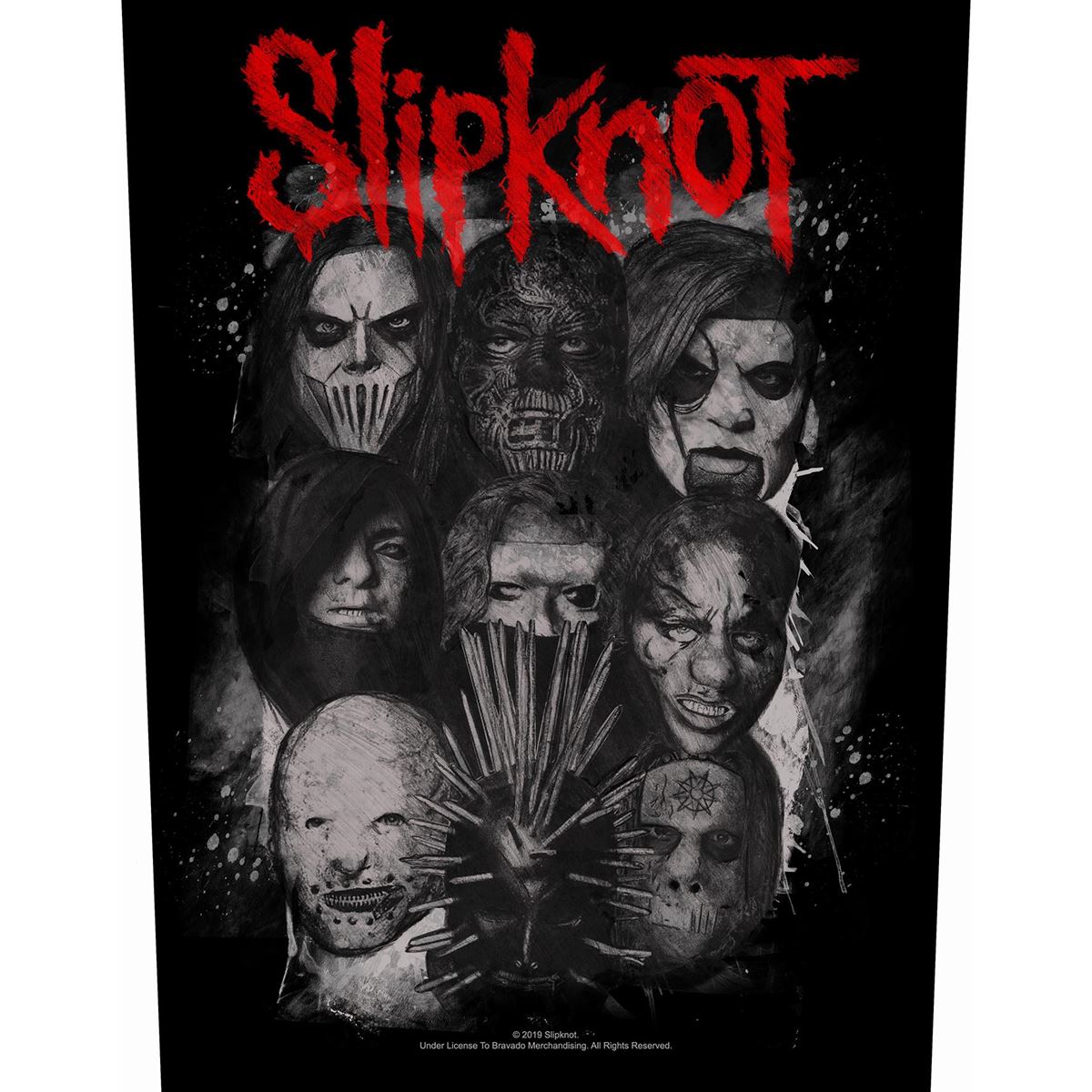 Backpatch SLIPKNOT - We Are Not Your Kind BP1174