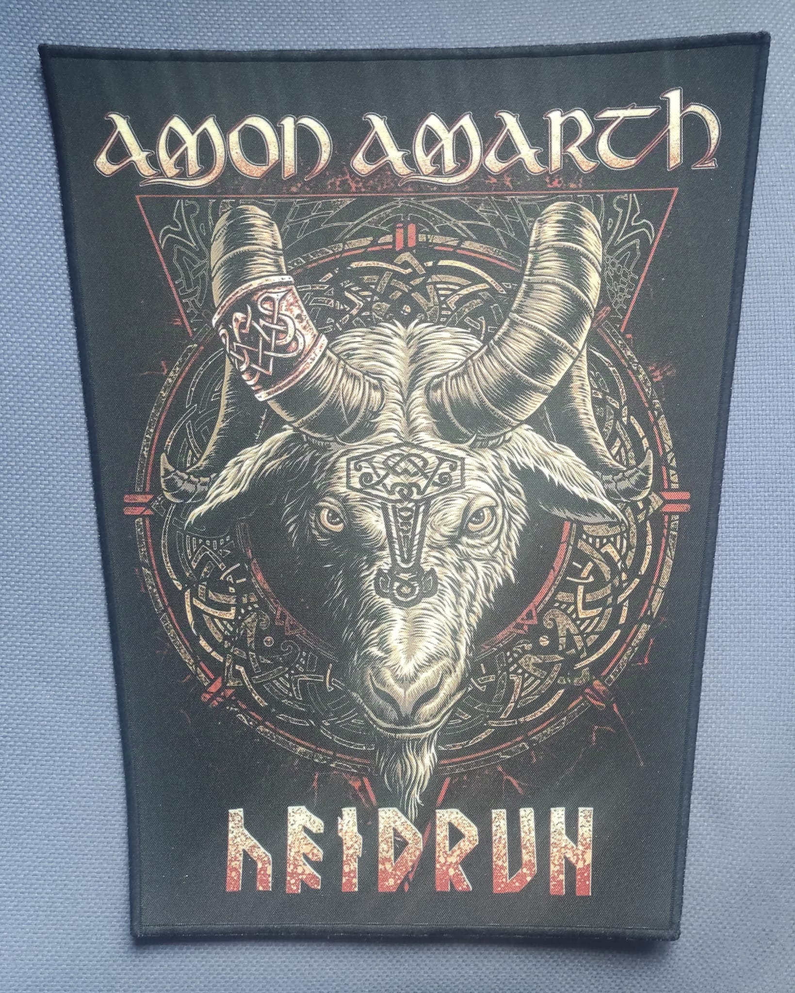 Backpatch trapezoidal AMON AMARTH Heidrun