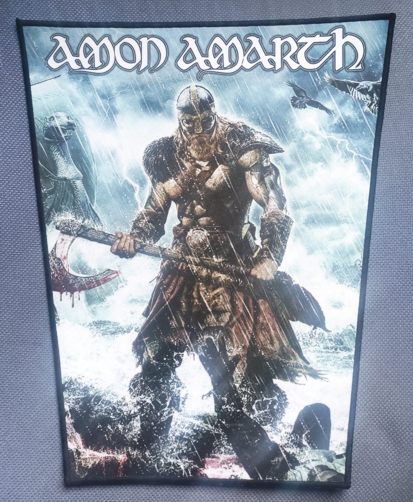 Backpatch trapezoidal AMON AMARTH Jomsviking