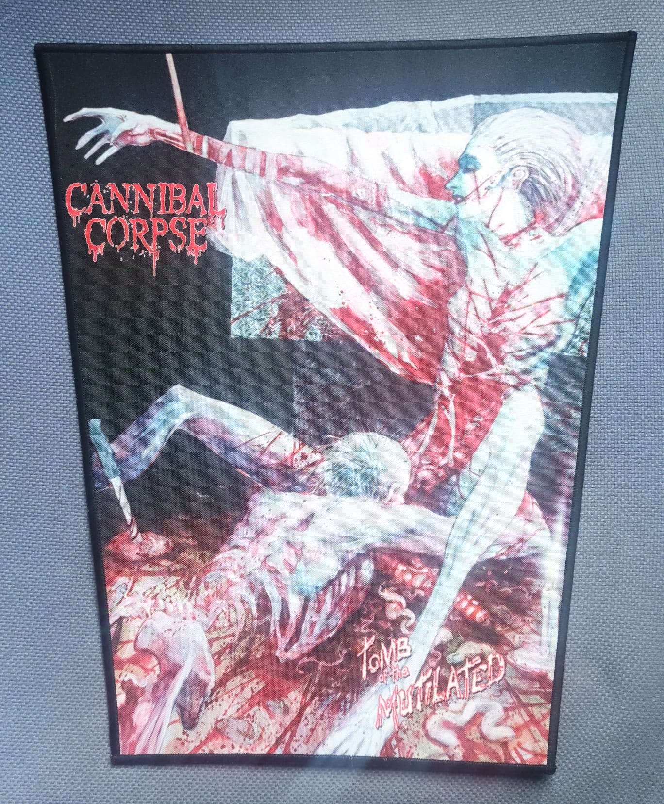 Backpatch trapezoidal CANNIBAL CORPSE Tomb of the Mutilated