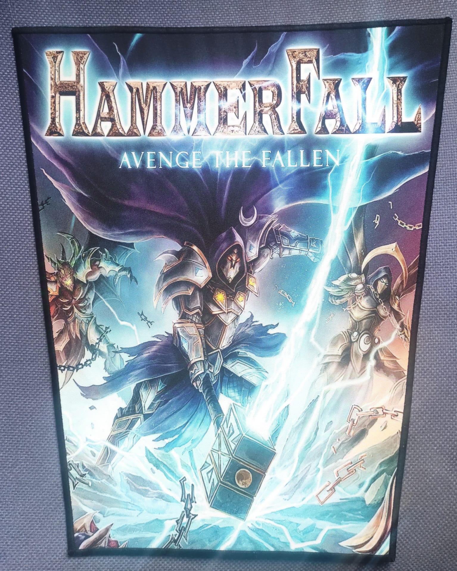 Backpatch trapezoidal HAMMERFALL Avenge the Fallen