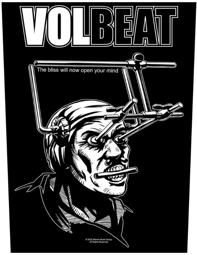 Backpatch VOLBEAT - OPEN YOUR MIND