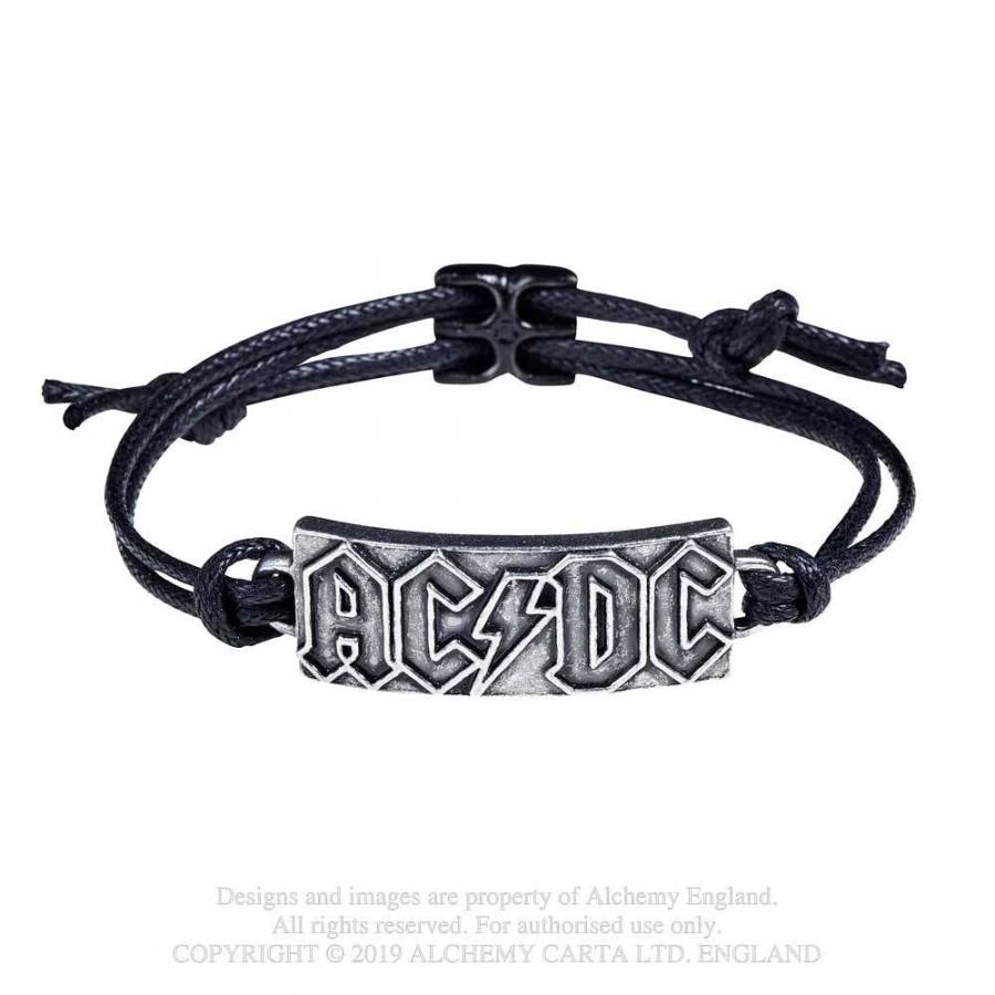 Bratara  HRWL452  AC/DC  Lightning Logo Bracelet