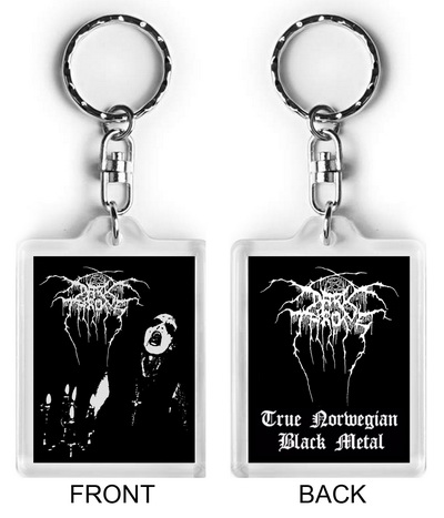 Breloc de plastic DARKTHRONE - True Norvegian Black Metal