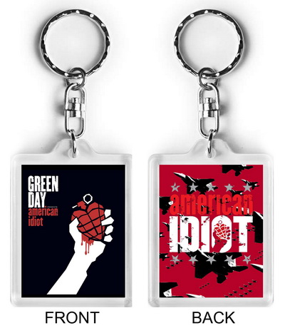 Breloc de plastic GREEN DAY - American Idiot