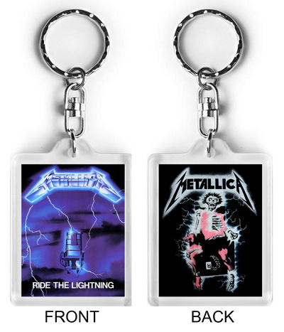 Breloc de plastic METALLICA - Ride The Lightning