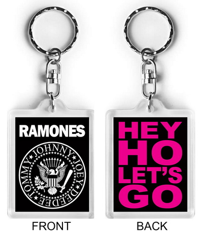 Breloc de plastic RAMONES - Logo