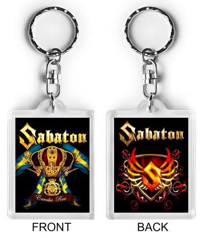 Breloc de plastic SABATON - Carolus Rex