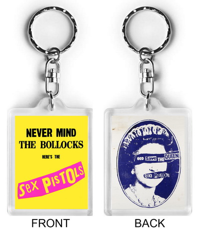 Breloc de plastic SEX PISTOLS - Never Mind The Bollocks