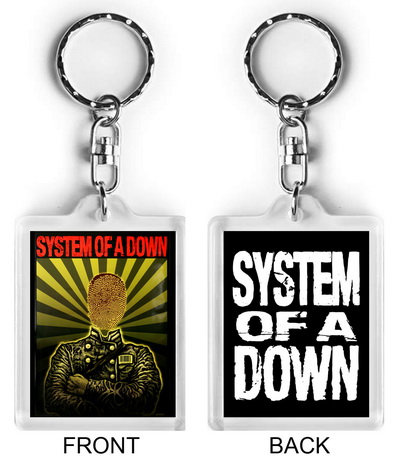 Breloc de plastic SYSTEM OF A DOWN - Soldier