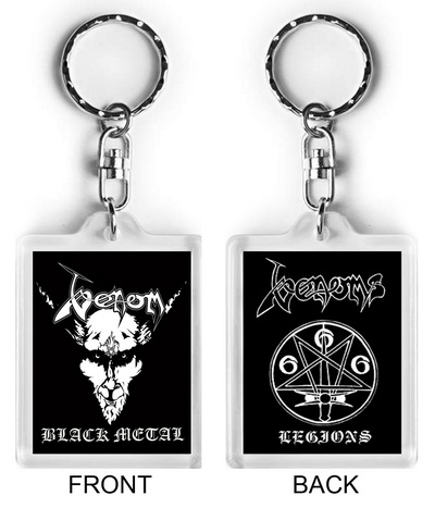 Breloc de plastic VENOM - Black Metal