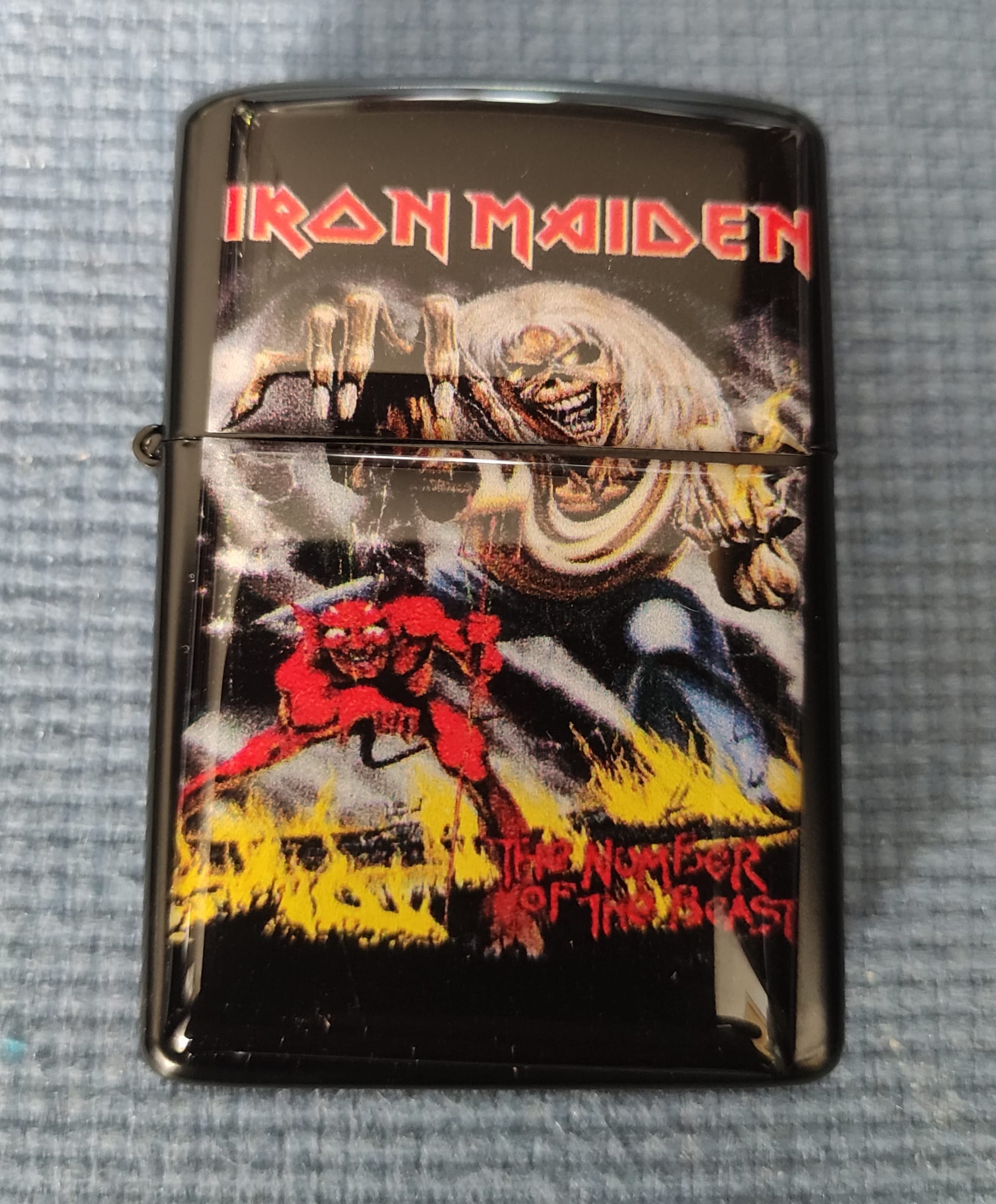 Bricheta IRON MAIDEN The Number of the Beast