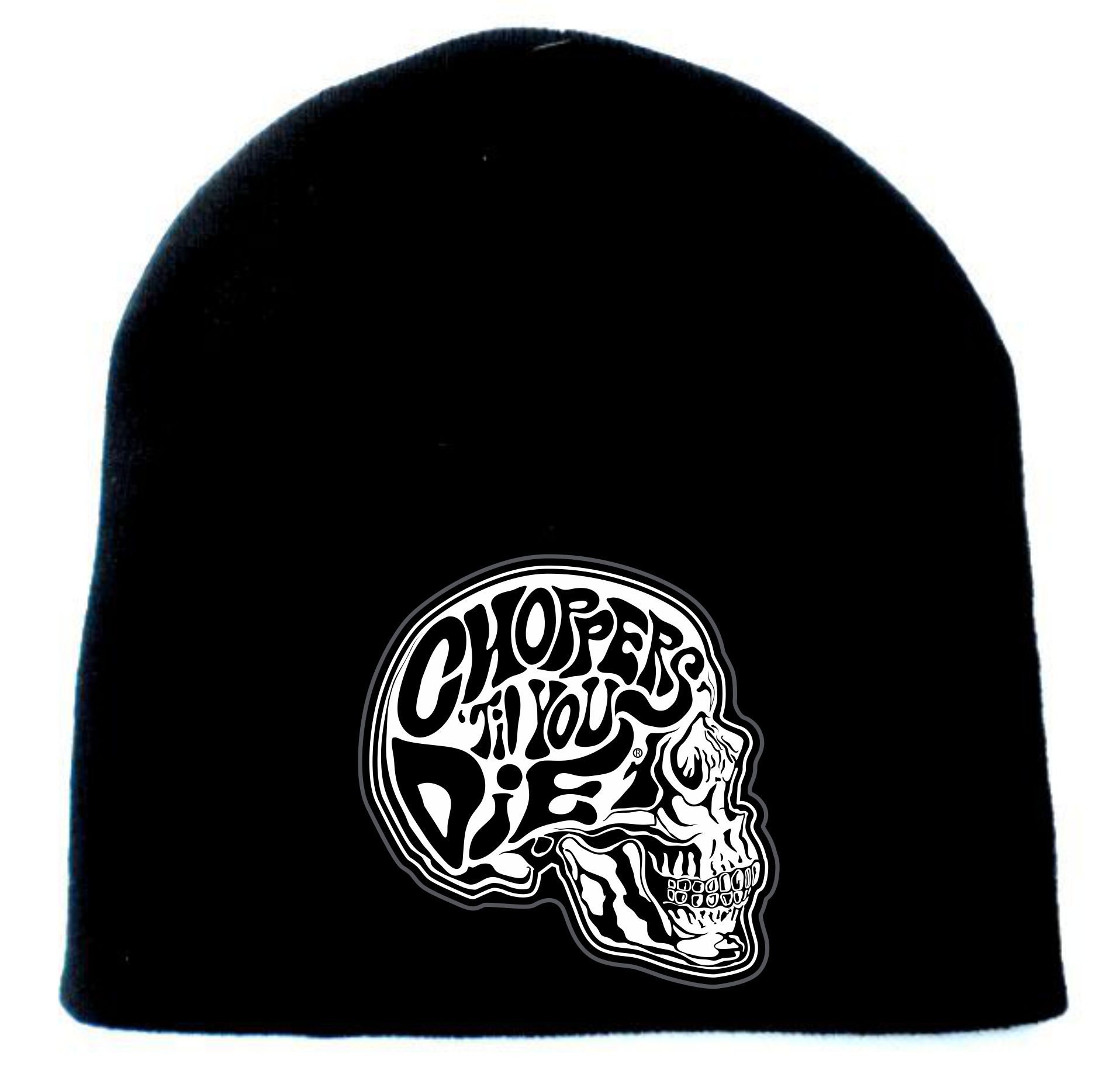 Caciula Choppers til you die - skull  (C-SHK)