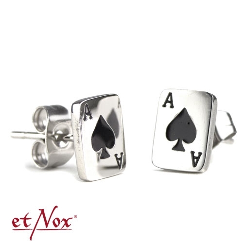 SO157 Cercei de inox - Ace of spade