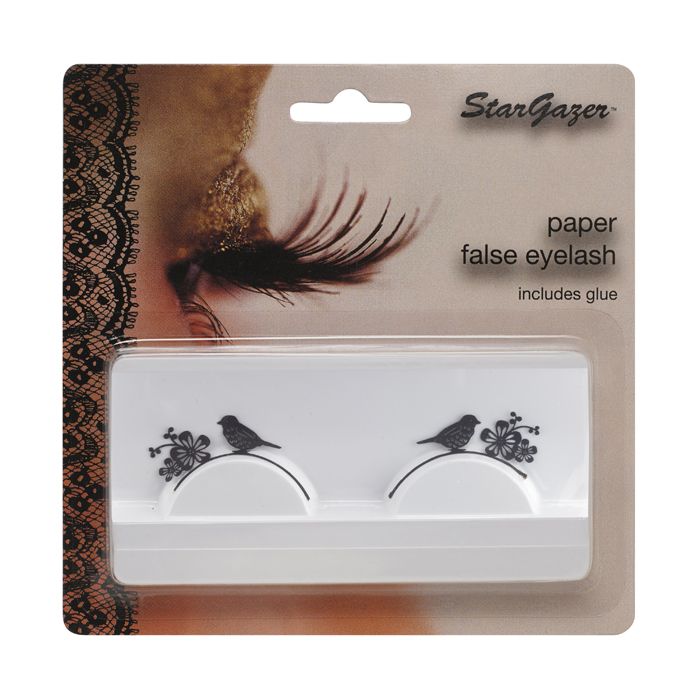 Gene false hartie decupaj - Bird Paper Eye lash